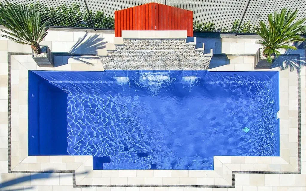 All American Pools & Spas offers you the full range of Leisure Pools fiberglass pool colors